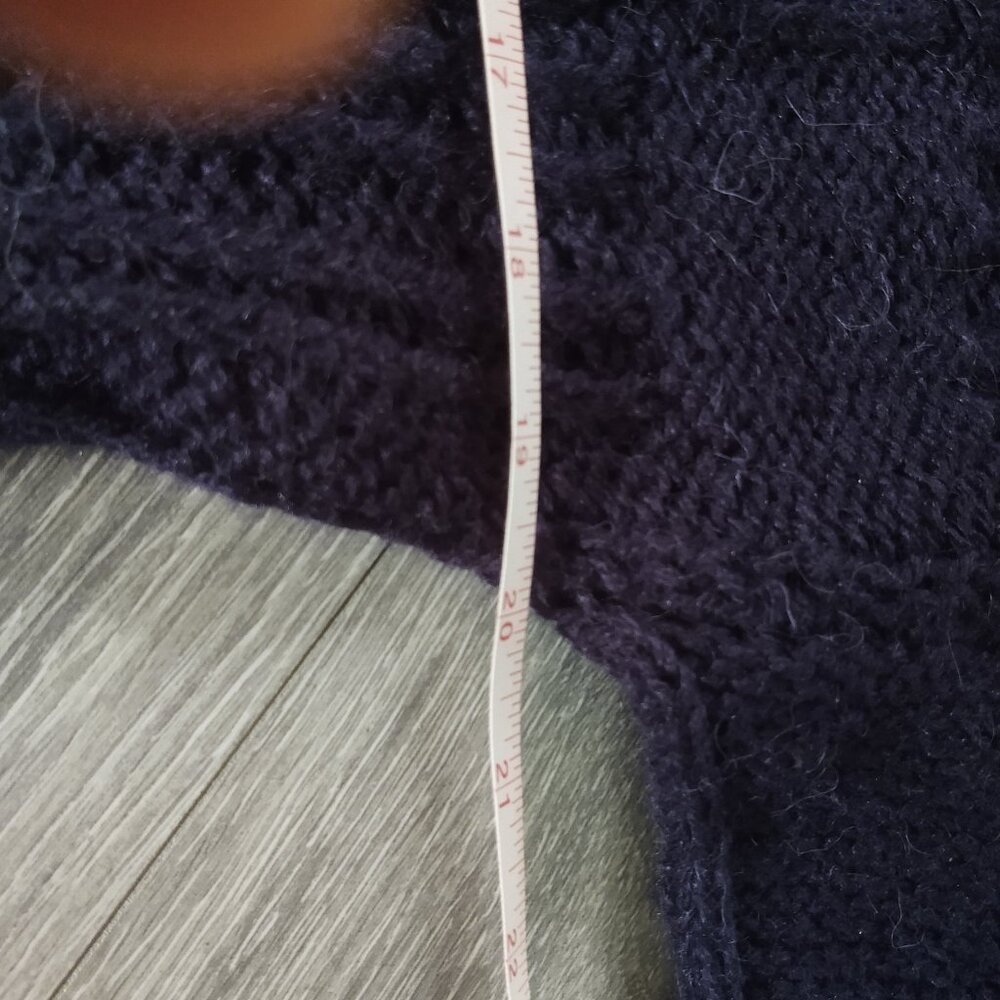 NWT Gamboa Alpaca Sweater for Men Hand Knitted Cabled Sweater - Picture 8 of 12